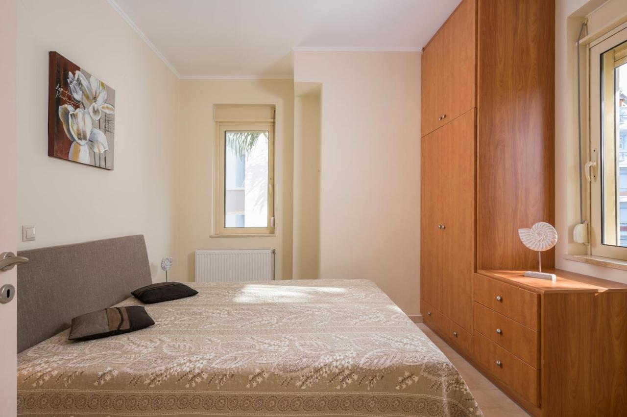 Ferienwohnung Luxury Coastal Retreat, Mountain View Balcony With Palm Trees & Parking Chania  Exterior foto